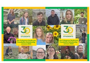 Colegrave Seabrook scholarship winners